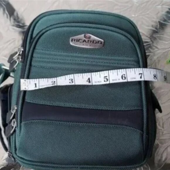 Vintage Ricardo Beverly Hills shoulder bag men woman Adjustable Strap Travel fly - Picture 5 of 9